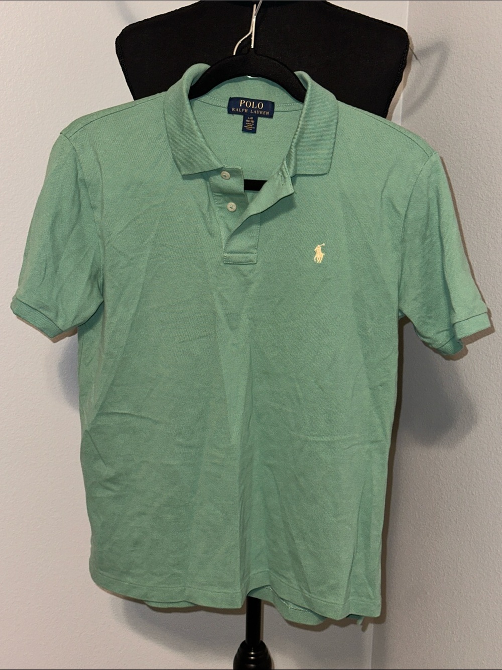 Boys’ Polo by Ralph Lauren Green Short Sleeve Classic Polo